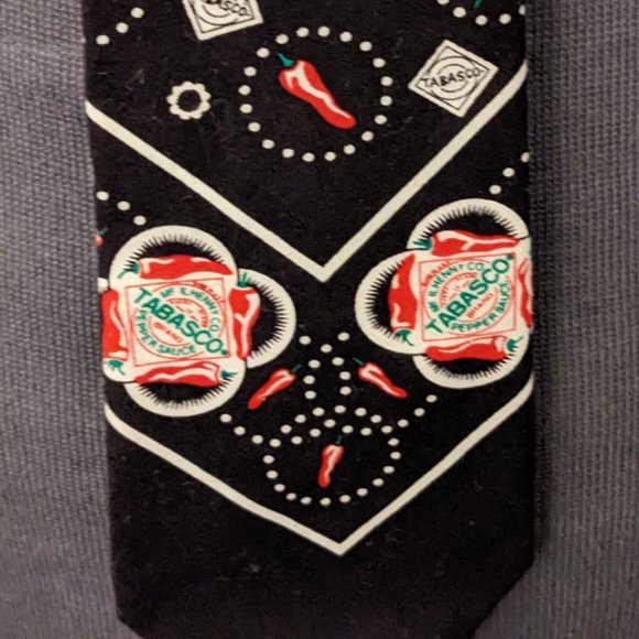 TABASCO Hot Peppers Tie - Picture 3 of 5